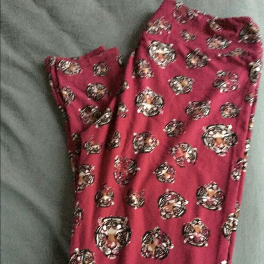 OS lularoe tiger leggings rare and hard to find